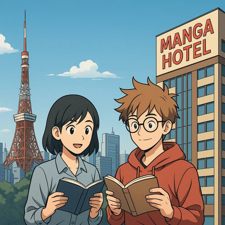 Best Manga Inspired Art Stays in Tokyo for Tourists